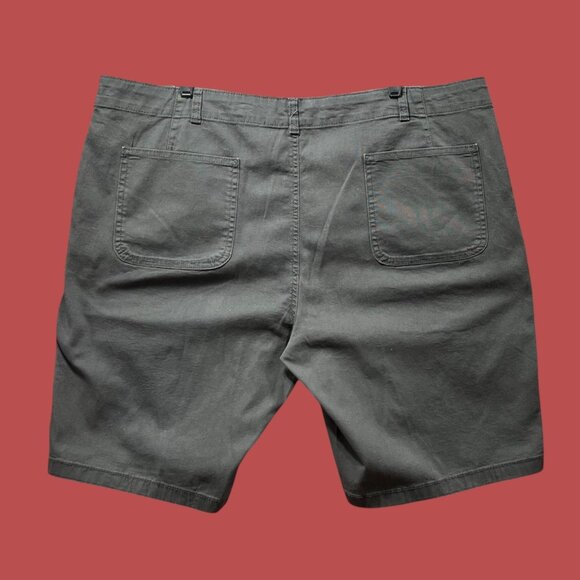 Mutual Weave - Men's 10" Inseam Canvas Walking Shorts - Pirate Black - 42 - Picture 2 of 15